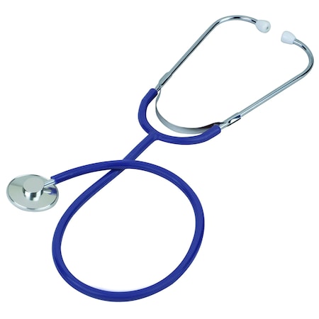 Prism Aluminum Single Head Nurse Stethoscope, Navy Blue, Boxed